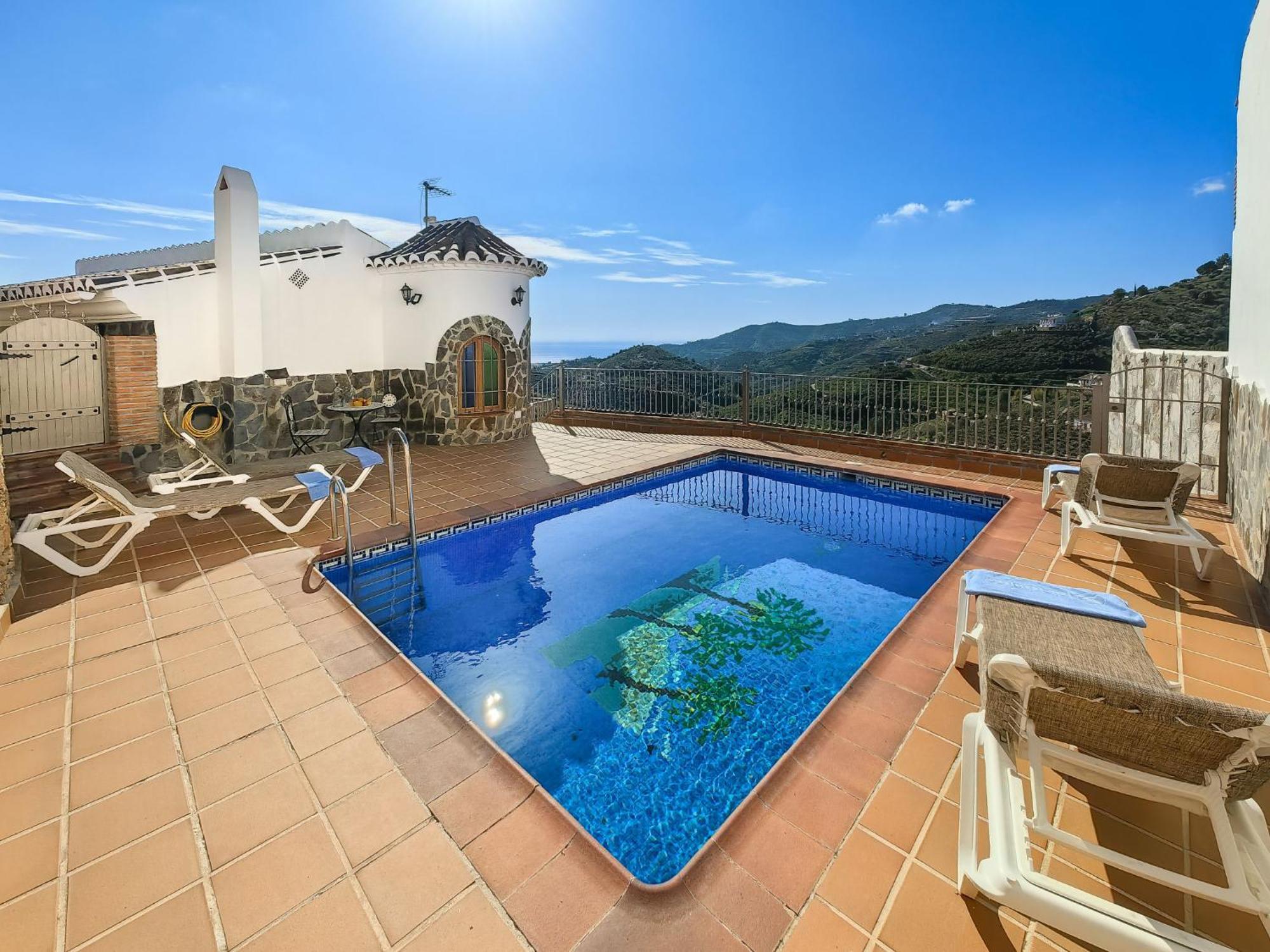 Holiday Home Tres Palmeras - Frg131 By Interhome Frigiliana Bagian luar foto